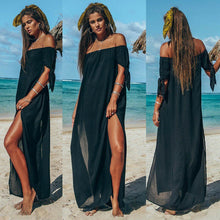 Load image into Gallery viewer, Tunic Beach Swim Suit