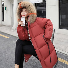 Load image into Gallery viewer, Winter Hooded Coat