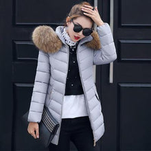 Load image into Gallery viewer, Winter Fur Hooded Coat